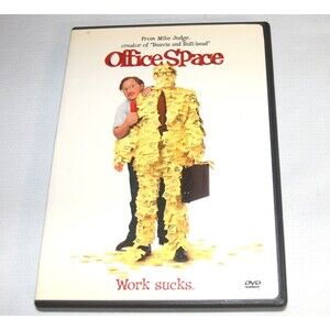 Office Space DVD the movie Wide Screen Verson Jennifer Aniston